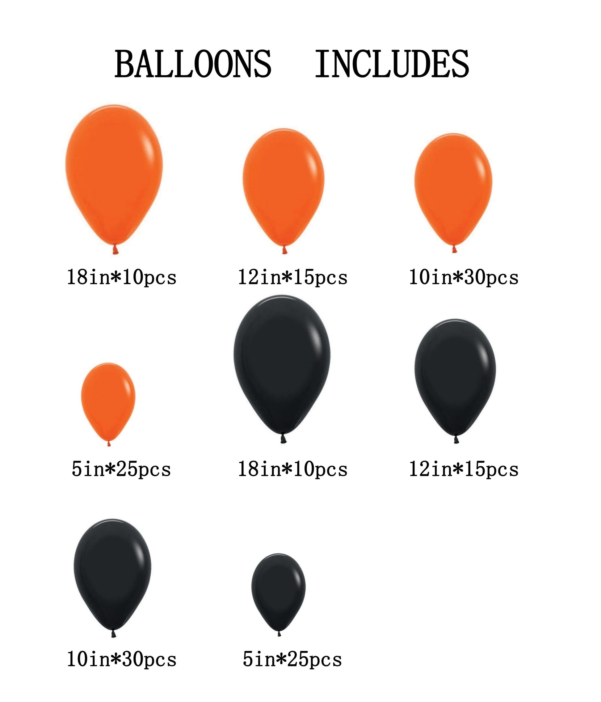 Set, 160 Pieces Orange And Black Color Arch Set With Orange Balloons, Black Balloons, Suitable For Anniversary, Holiday Celebration, Background Decoration, Party Decoration, Party Supplies