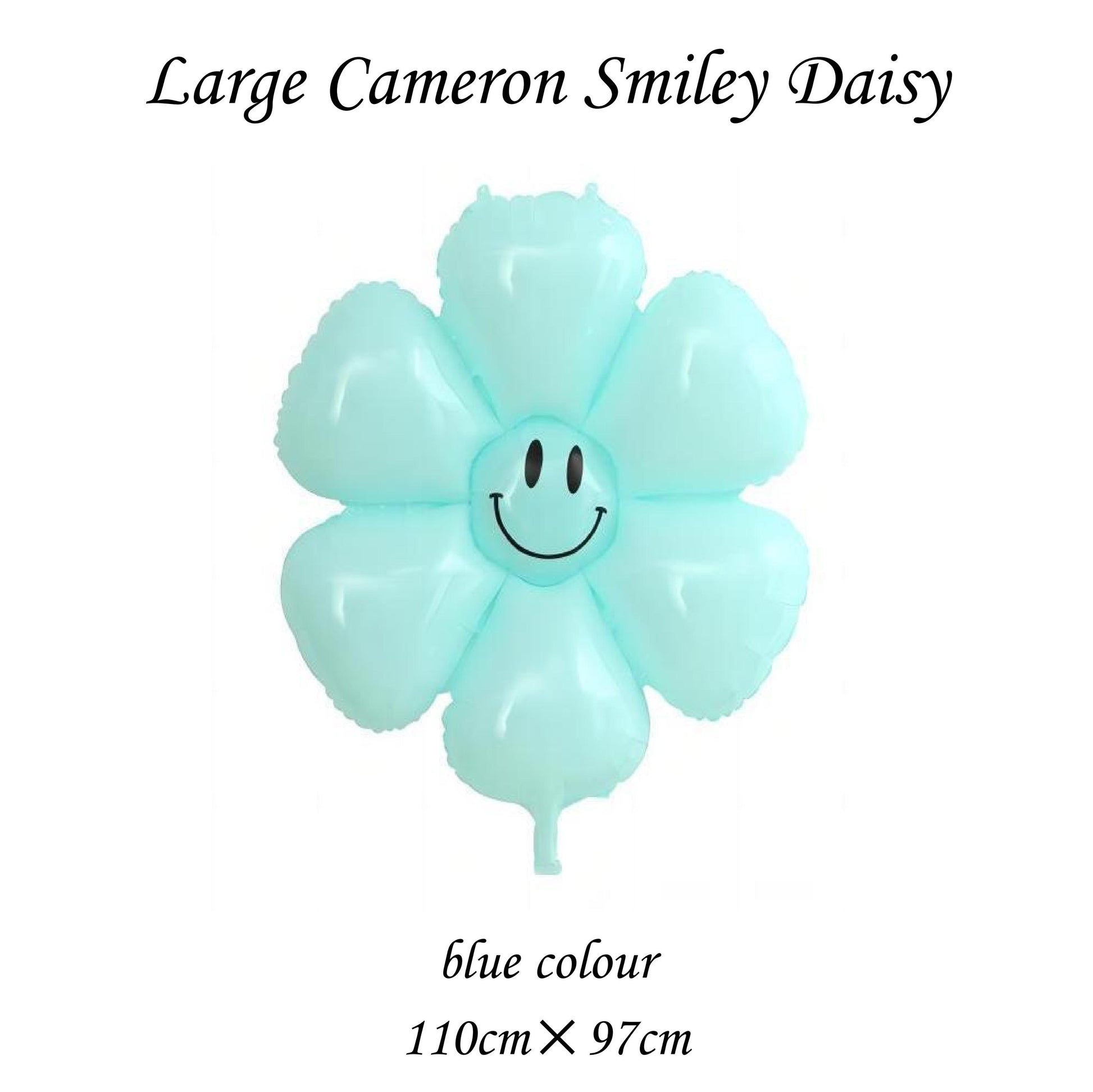 Macaron Daisy Balloons, Assorted Smiley Daisies, Foil Balloons, Wedding Decorations, Wedding, Engagement, Baby Shower, Birthday, There Are 3 Sizes For Choice