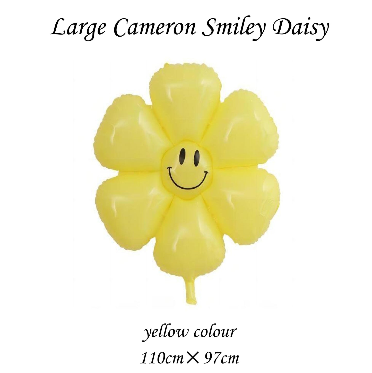 Macaron Daisy Balloons, Assorted Smiley Daisies, Foil Balloons, Wedding Decorations, Wedding, Engagement, Baby Shower, Birthday, There Are 3 Sizes For Choice
