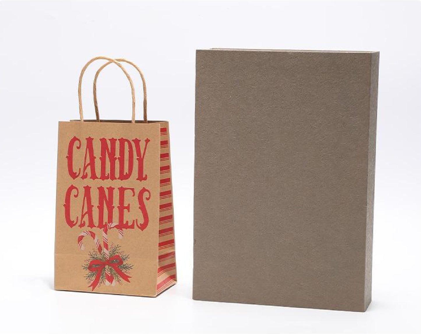 Paper Bag Christmas Gift Storage Packaging Kraft Paper Handbag Gift Shopping Bag Handheld Bag Printing