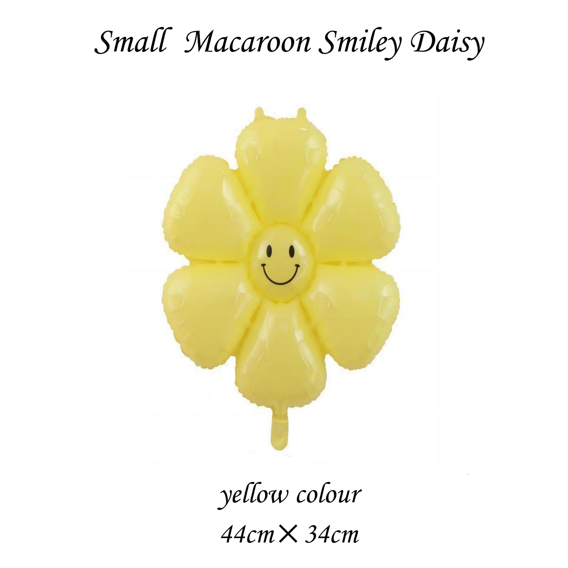 Macaron Daisy Balloons, Assorted Smiley Daisies, Foil Balloons, Wedding Decorations, Wedding, Engagement, Baby Shower, Birthday, There Are 3 Sizes For Choice