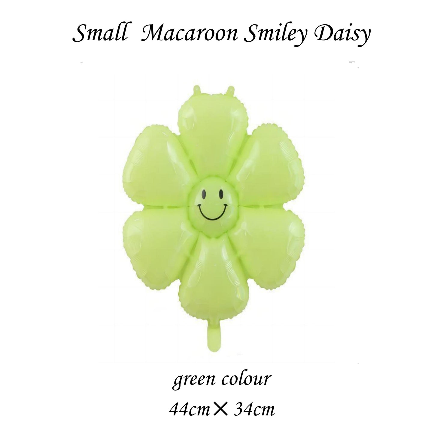 Macaron Daisy Balloons, Assorted Smiley Daisies, Foil Balloons, Wedding Decorations, Wedding, Engagement, Baby Shower, Birthday, There Are 3 Sizes For Choice