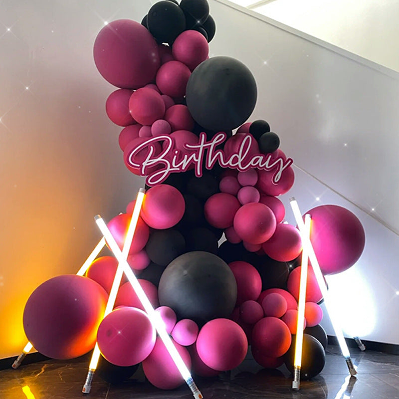 Balloon Chain, Balloon Arch, Party Party Balloon Riser Set, Suitable For Party Party Wedding Celebration Fashion Photo Background Theme Background