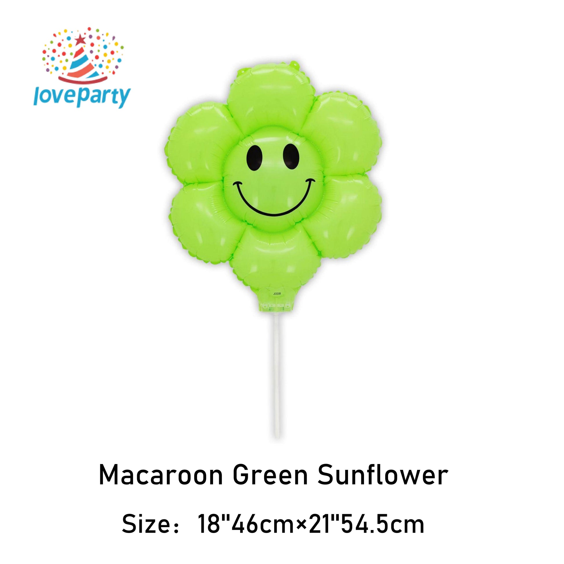 Clip-on Balloons with Designs of Watermelon, Pineapple, Daisy, Sunflower, and Cartoon Characters for Birthday Parties, Festival Decorations, and High-Flying Aluminum Foil Balloons