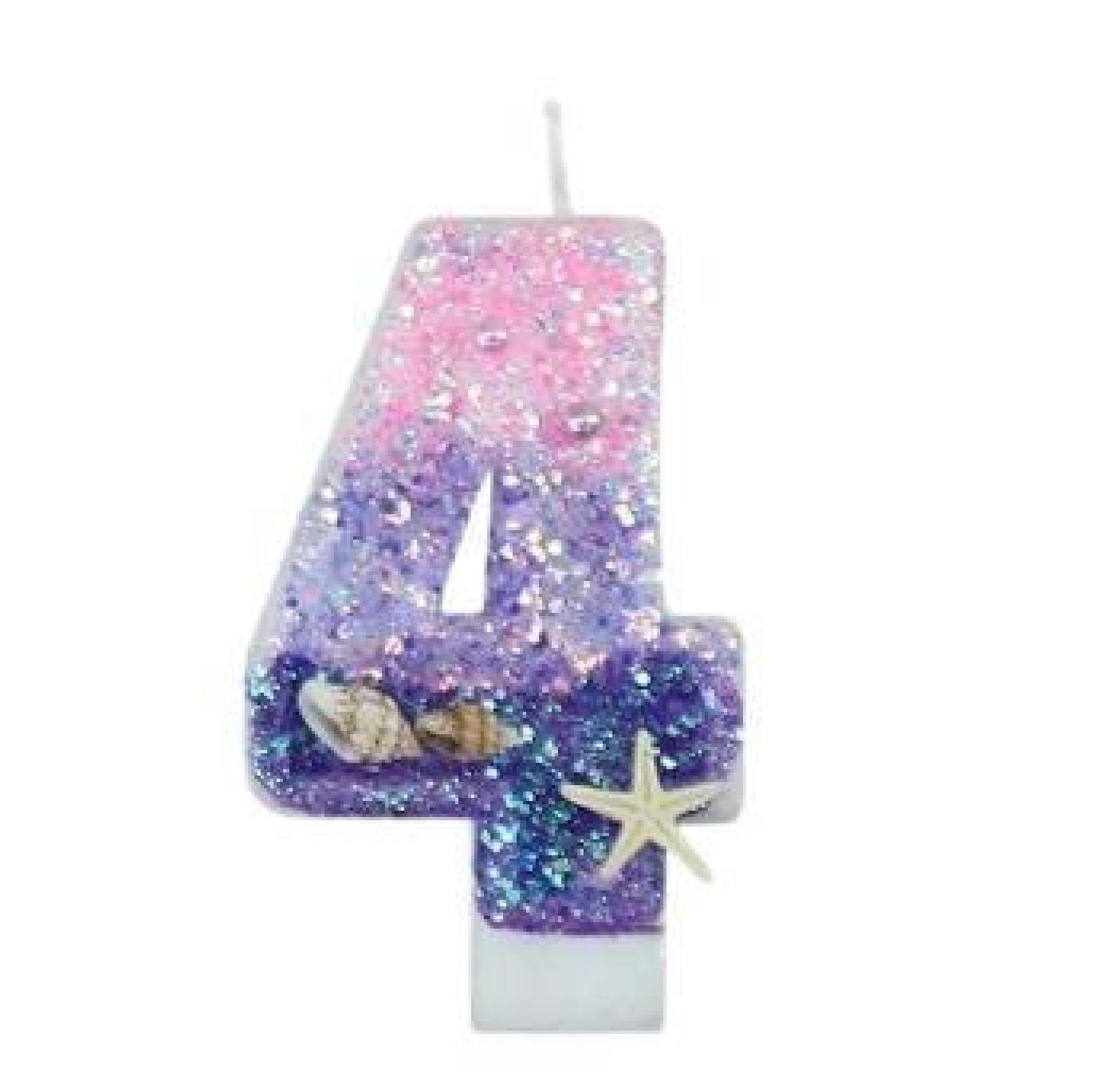 0-9 Pink-Purple，Grey-Blue Birthday Candles Numbers, Candles Birthday, Mermaid Birthday Decorations, Birthday Candles Kids Cake, Cake Decorations Birthday, Cake Decorations Birthday, Birthday Decorations