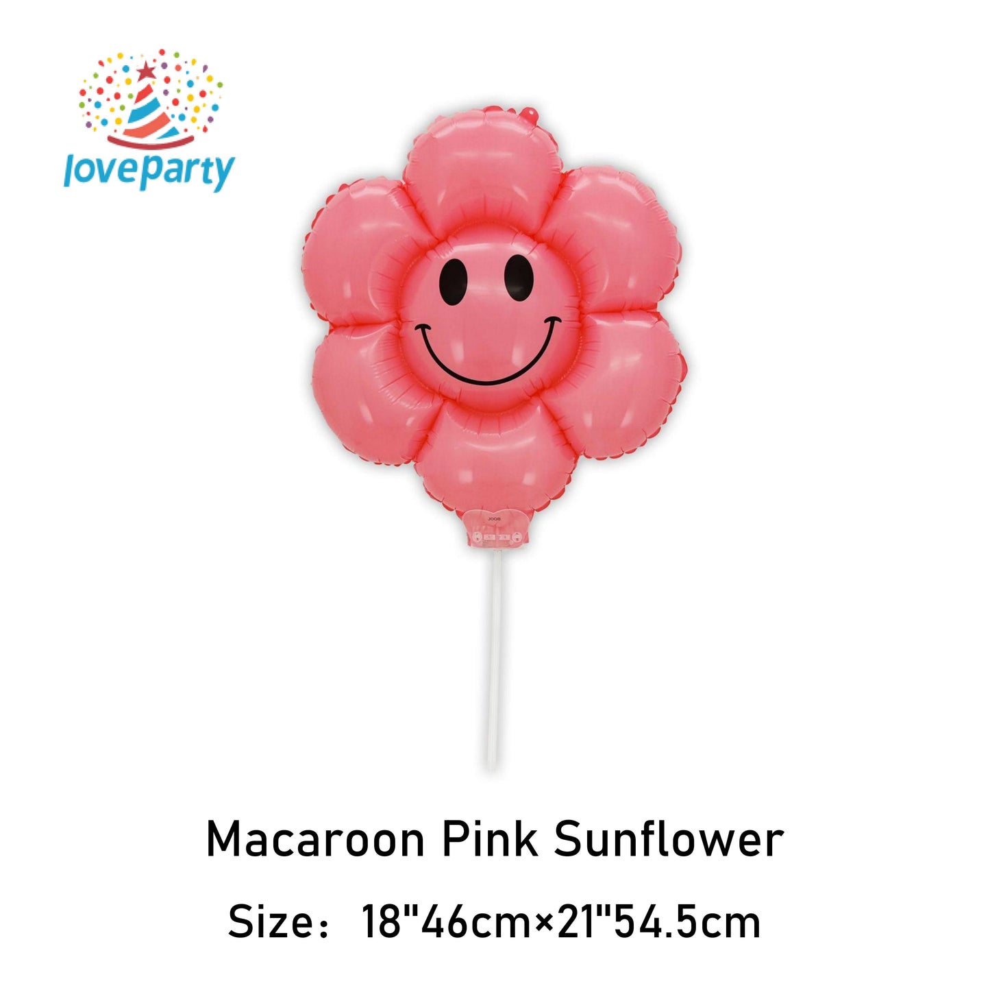 Clip-on Balloons with Designs of Watermelon, Pineapple, Daisy, Sunflower, and Cartoon Characters for Birthday Parties, Festival Decorations, and High-Flying Aluminum Foil Balloons