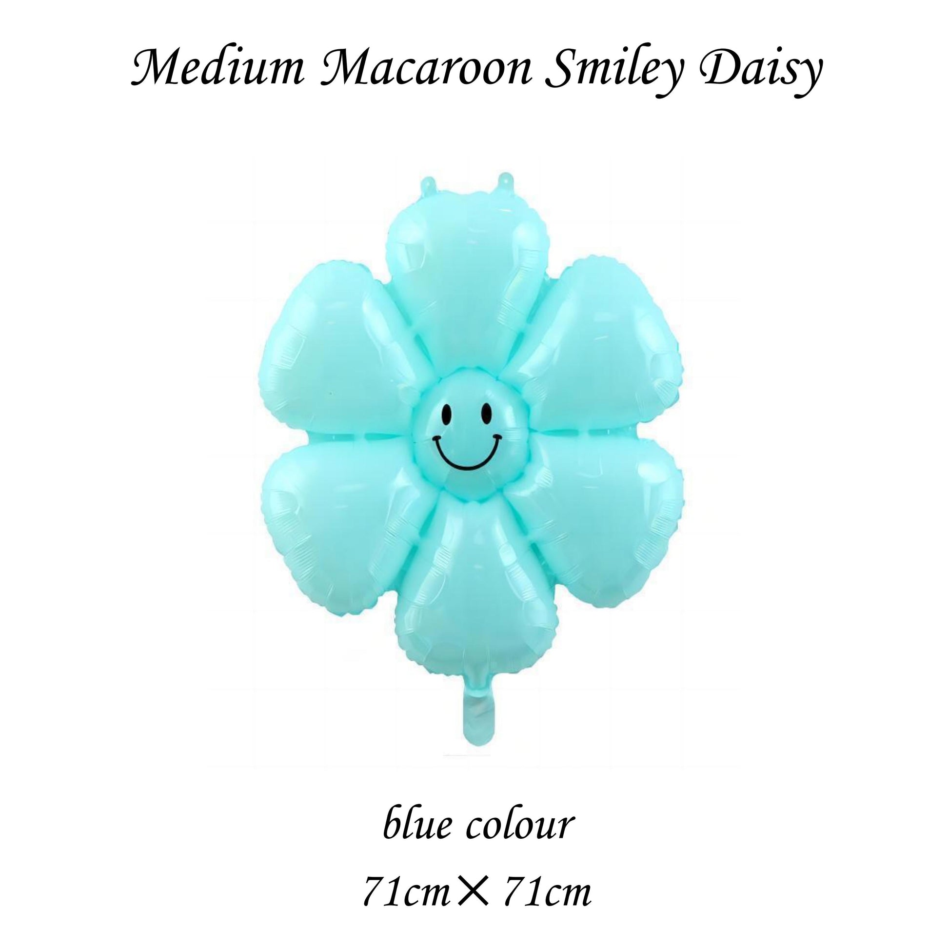 Macaron Daisy Balloons, Assorted Smiley Daisies, Foil Balloons, Wedding Decorations, Wedding, Engagement, Baby Shower, Birthday, There Are 3 Sizes For Choice