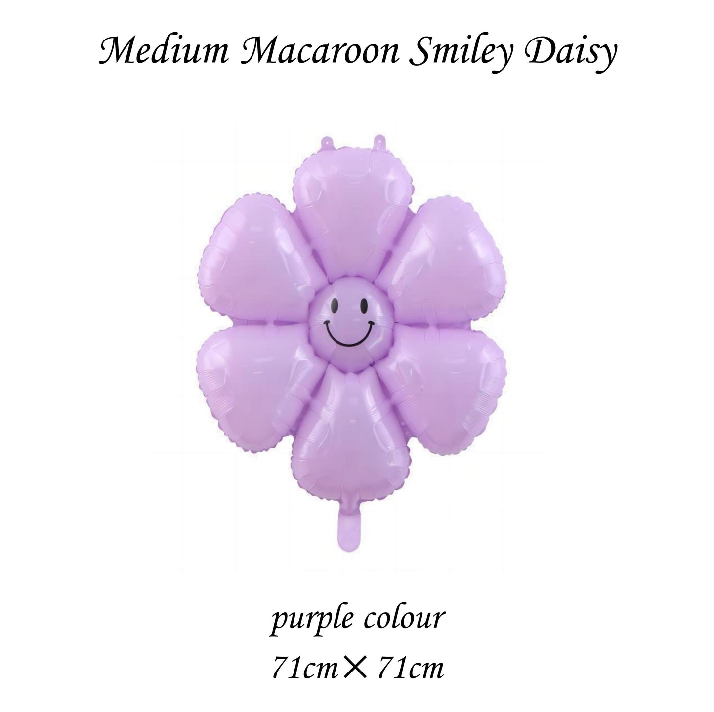 Macaron Daisy Balloons, Assorted Smiley Daisies, Foil Balloons, Wedding Decorations, Wedding, Engagement, Baby Shower, Birthday, There Are 3 Sizes For Choice