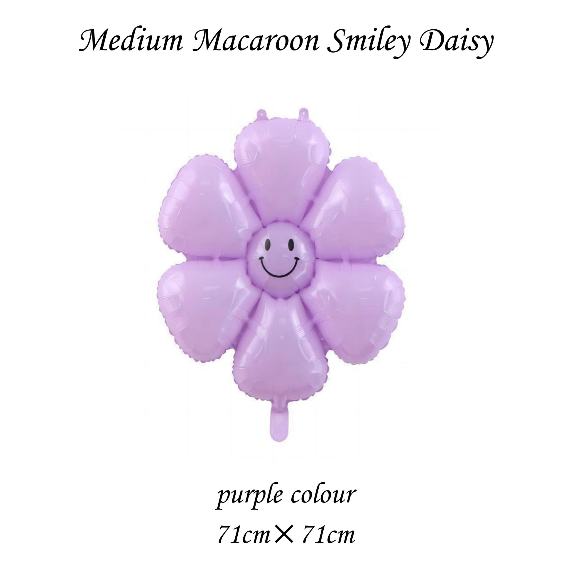 Macaron Daisy Balloons, Assorted Smiley Daisies, Foil Balloons, Wedding Decorations, Wedding, Engagement, Baby Shower, Birthday, There Are 3 Sizes For Choice