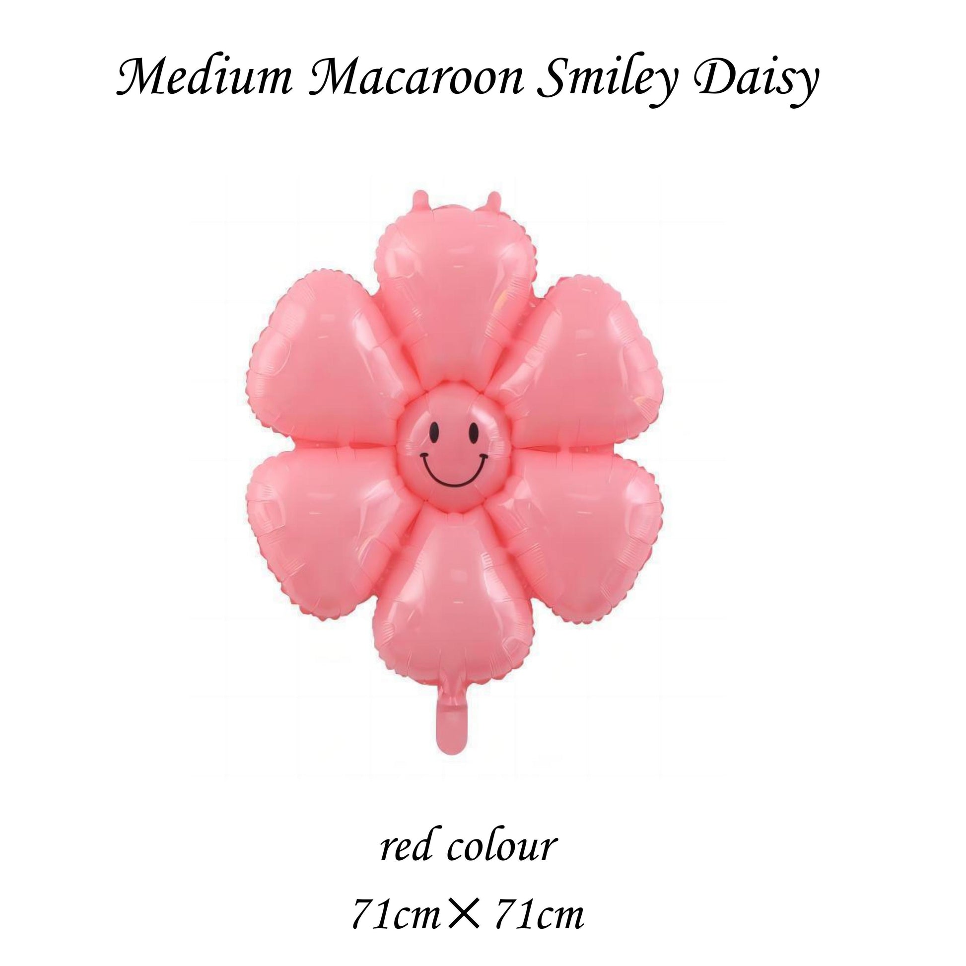 Macaron Daisy Balloons, Assorted Smiley Daisies, Foil Balloons, Wedding Decorations, Wedding, Engagement, Baby Shower, Birthday, There Are 3 Sizes For Choice