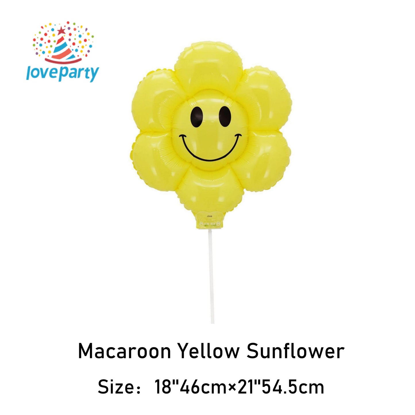 Clip-on Balloons with Designs of Watermelon, Pineapple, Daisy, Sunflower, and Cartoon Characters for Birthday Parties, Festival Decorations, and High-Flying Aluminum Foil Balloons