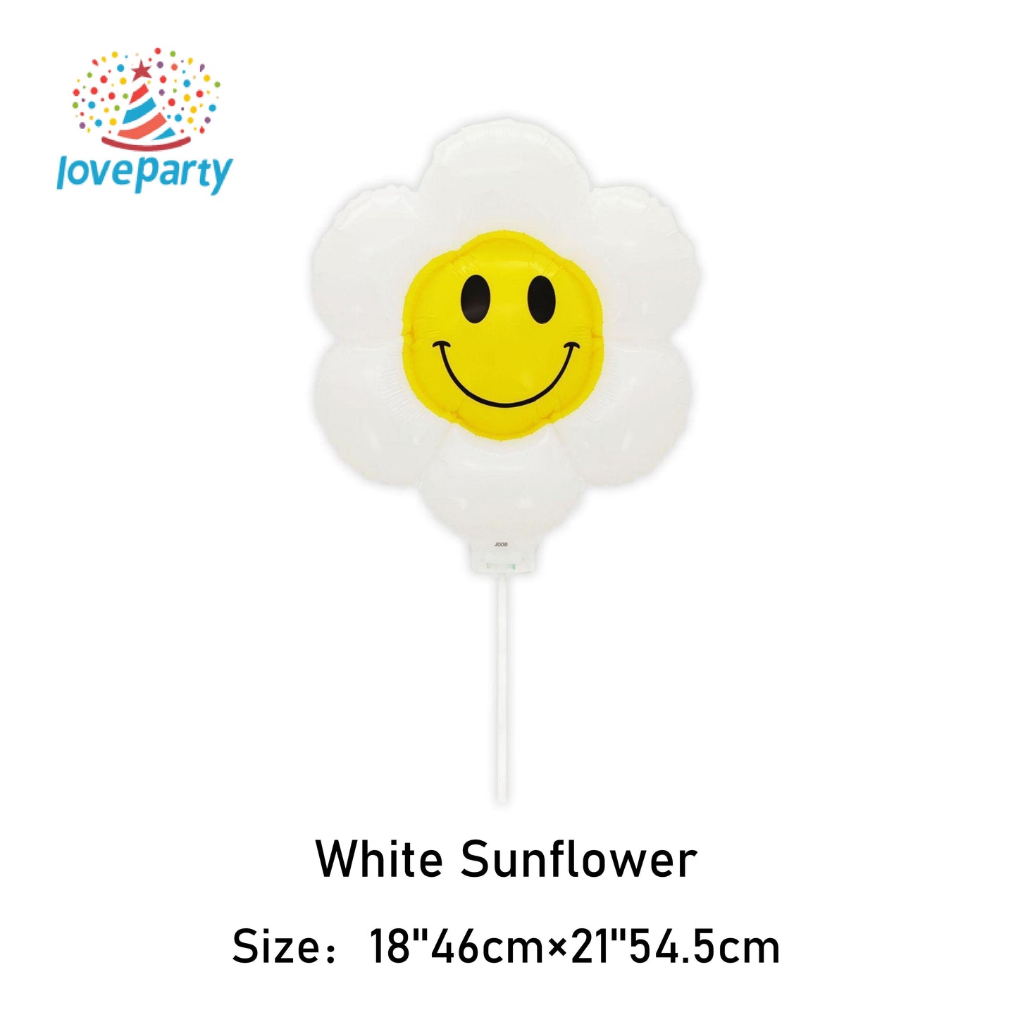 Clip-on Balloons with Designs of Watermelon, Pineapple, Daisy, Sunflower, and Cartoon Characters for Birthday Parties, Festival Decorations, and High-Flying Aluminum Foil Balloons