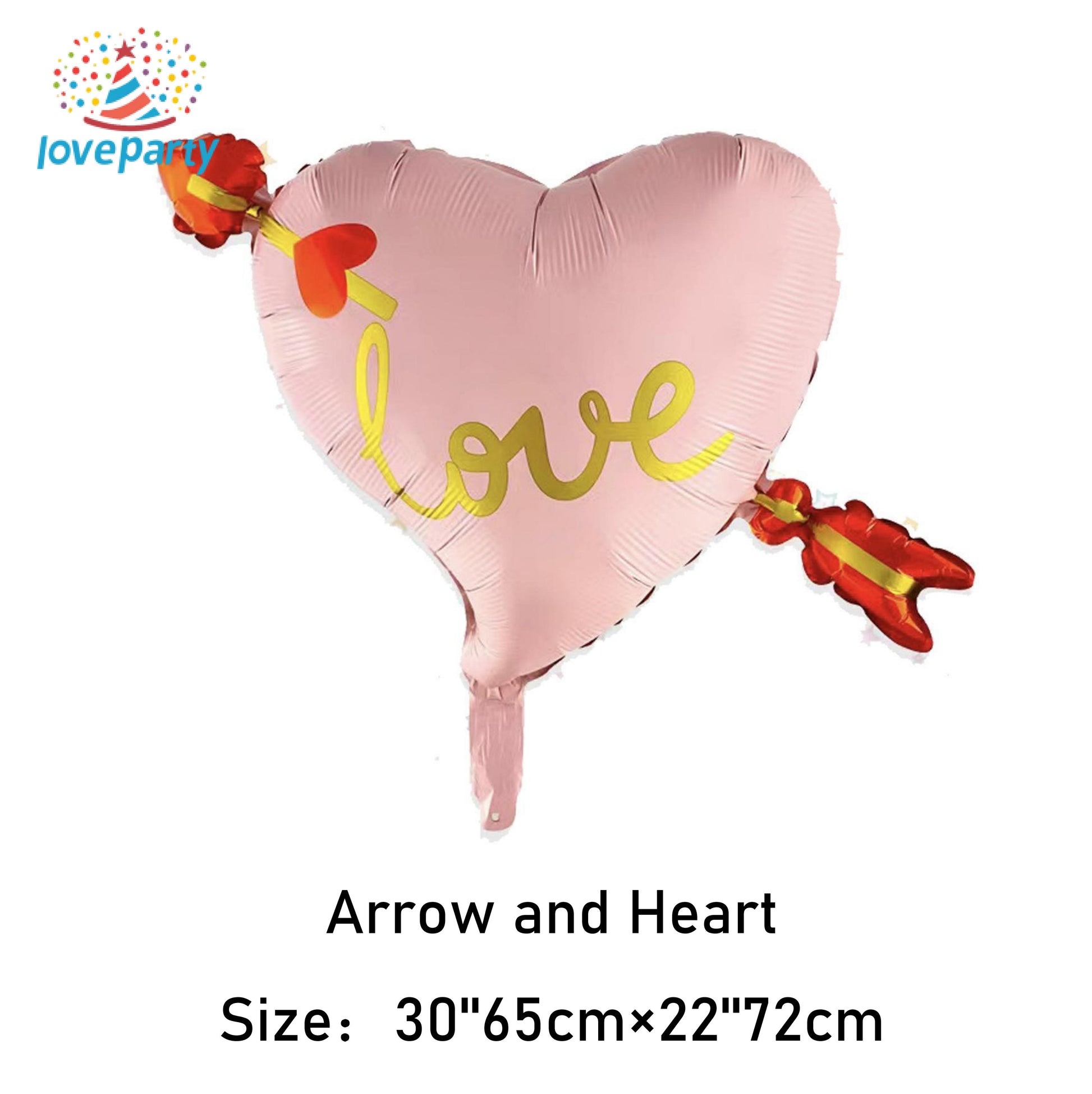 Cartoon Heart-shaped Party Decorations Aluminum Foil Balloons with Poodle Design and Creative Nordic Style for Weddings