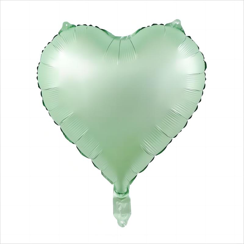 18 Inch Metallic Foil Heart Balloon, Decoration, Valentine's Day, Birthday, Wedding, Baby Shower